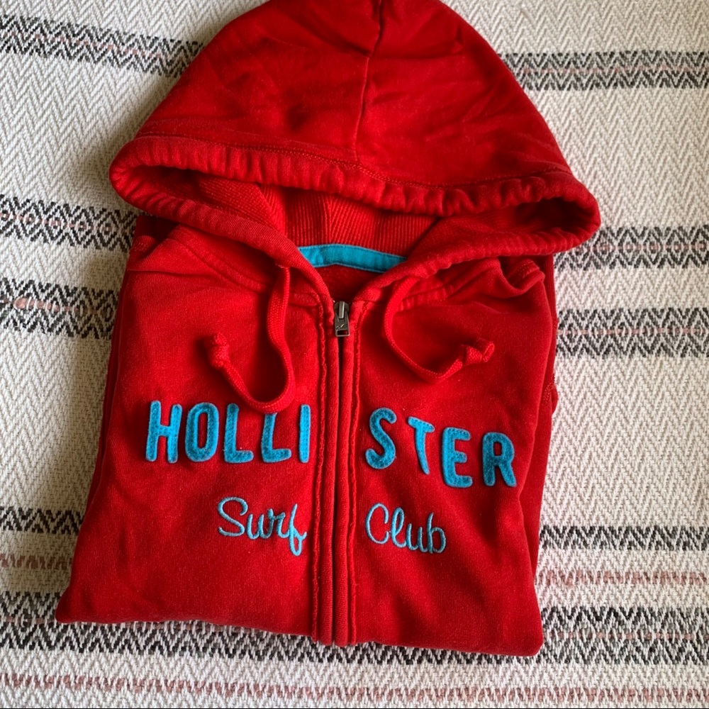 Vintage Hollister Zip Up Hoodie